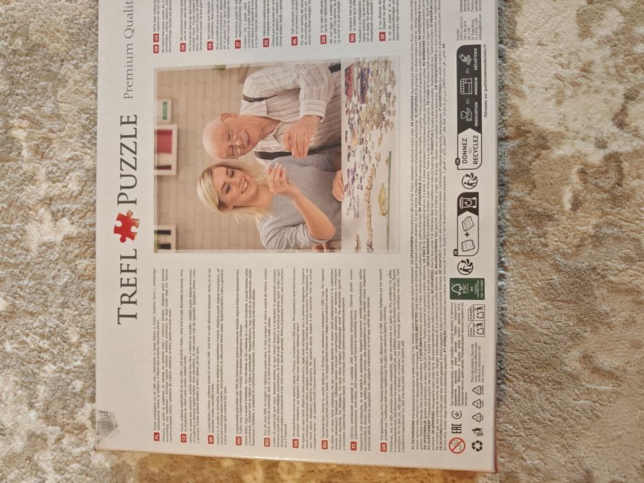 Puzzle 2000 și 1000 pcs trefl puzzle + Dungeons Dragons