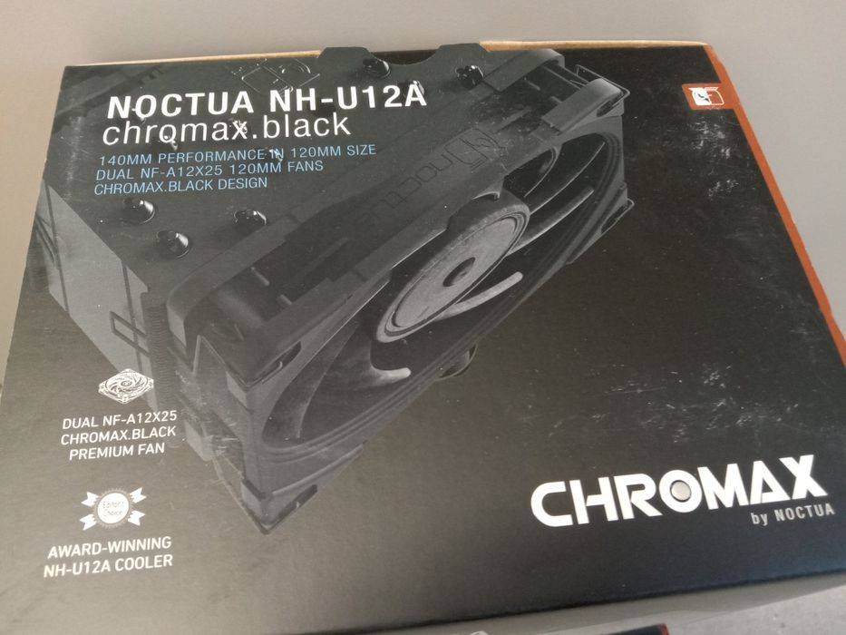 Cooler Procesor Nou - Noctua NH-U12A Chromax Black 120mm AMD/Intel