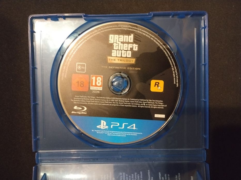 GTA the trilogy / grand theft auto / Playstation