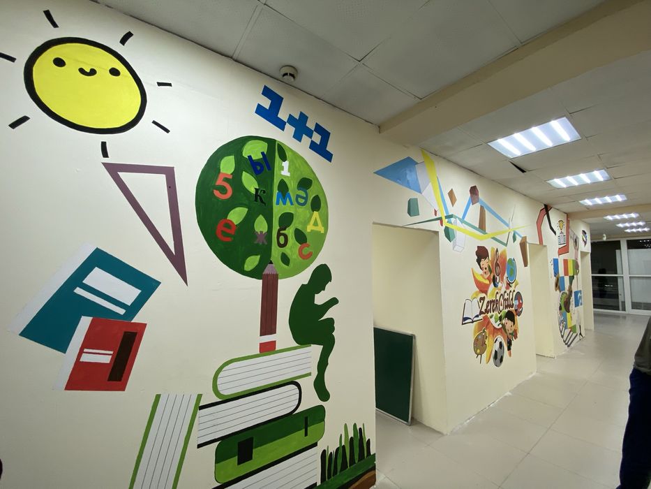 Роспись стен Астана