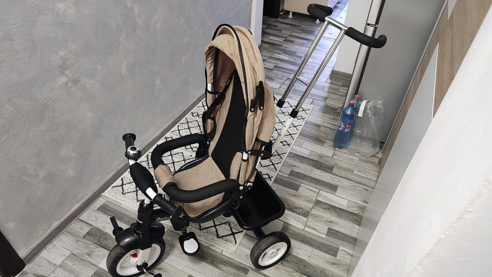 Tricicleta cu 3 in 1