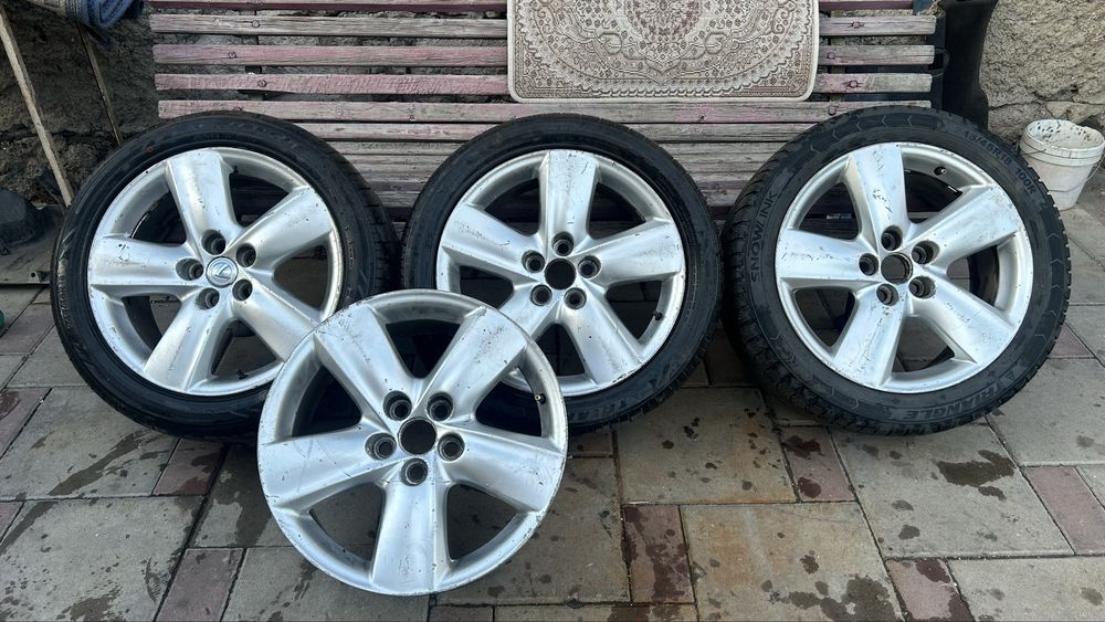 Диски с шинами на Лексус GS300