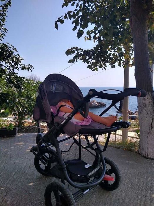 Бебешка количка + кошче за новородено Bebe Comfort