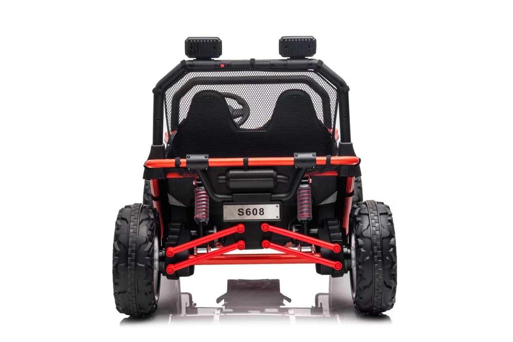 UTV electric pt 2 copii BUGGY SPEED Fast  24V 300W 4x4 (s608) Rosu