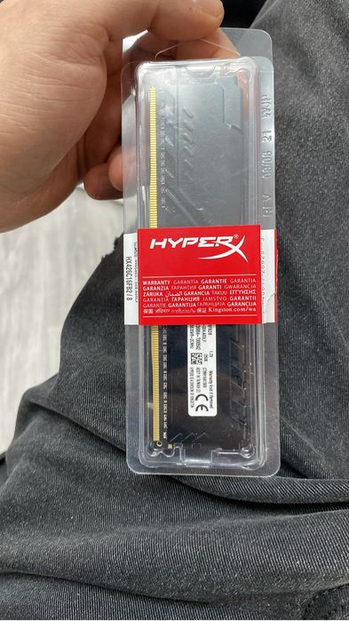 Оперативная память hyperX ddr4