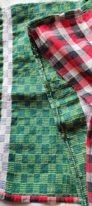 Вълнена тъкана калъфка