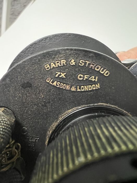 Binoclu militar istoric Barr & Stroud 1944