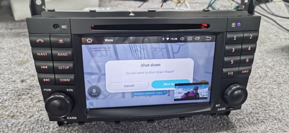 Navigatie Mercedes C-Class & CLK ANDROID 10.0 OCTACORE 4/64 GB