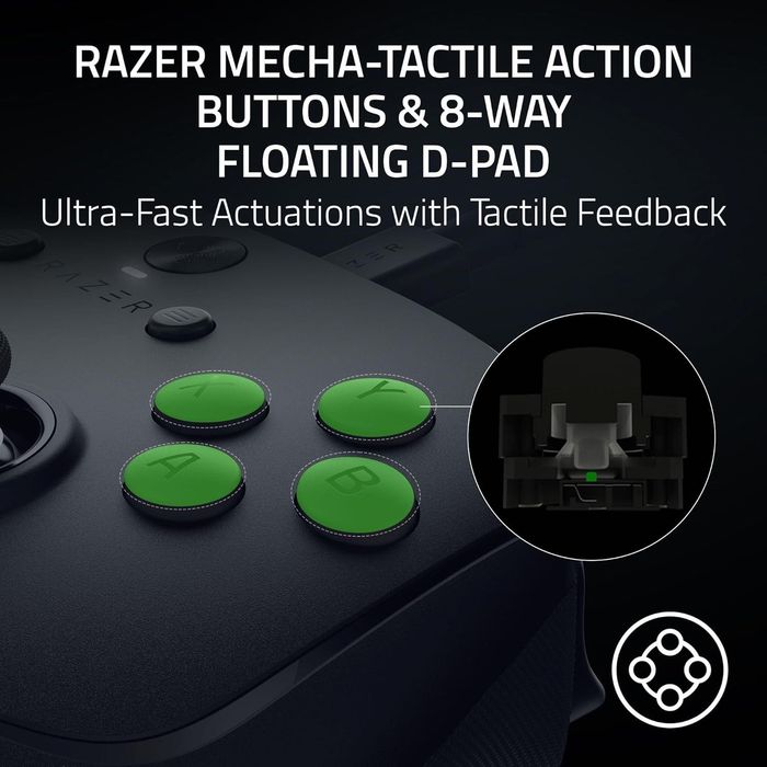 Controler de gaming cu fir Razer Wolverine V3 Tournament Edition 8K pentru PC,sigilat