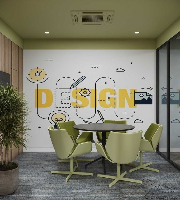 Художник. Роспись стен в офисах