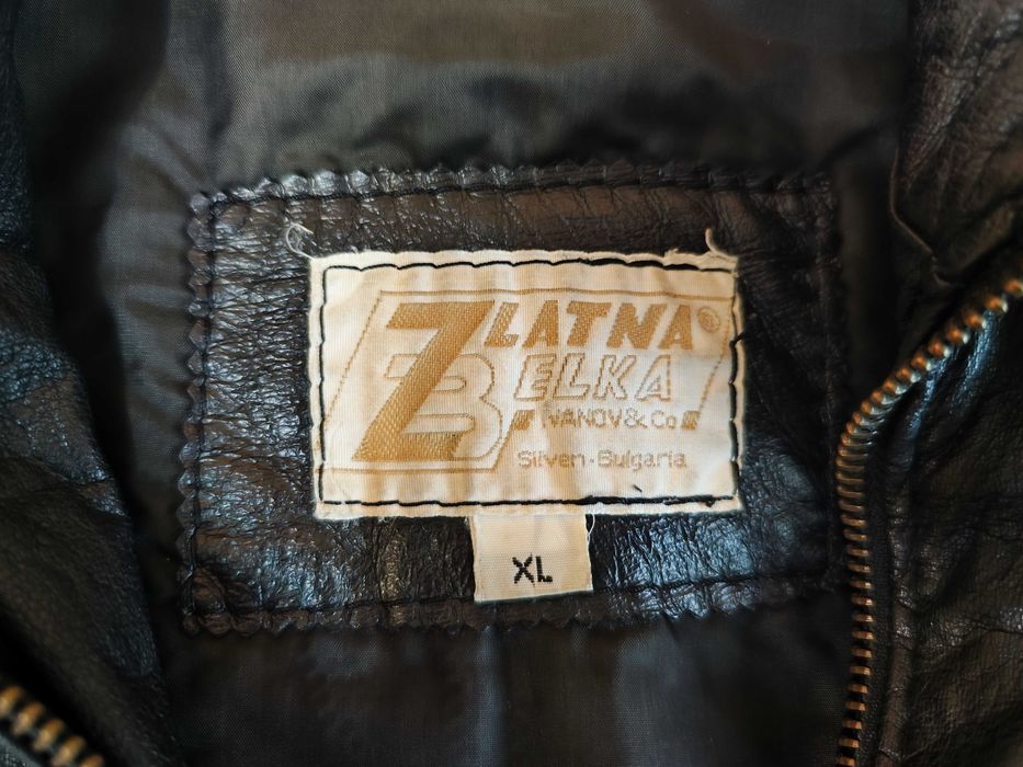 Кожено яке Zlana Belka Телешки бокс