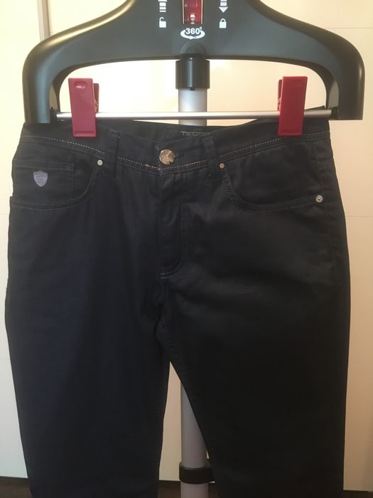 Blugi barbati Teodor bleumarin inchis marimea 32