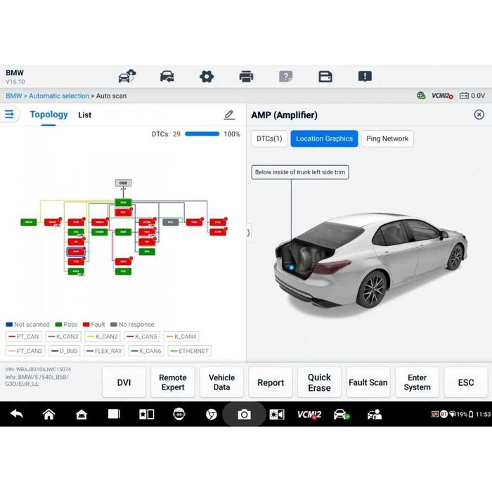 Професионална автодиагностика Autel MaxiSys Ultra S2, AI,  2г. ъпдейти