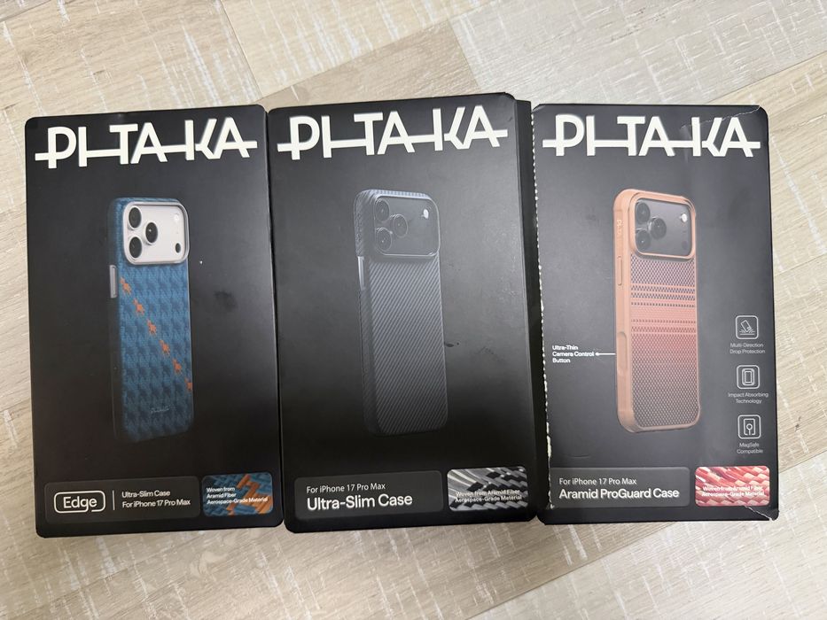 Pitaka iPhone 17 Pro Max aramid proguard case ultra slim