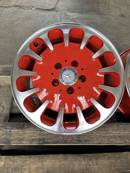 Jante aluminiu originale Mercedes 5x112 pe 16