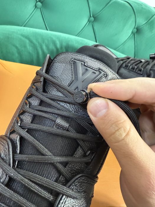 Adidasi Louis Vuitton Trainer Maxi piele naturala Full Box Premium