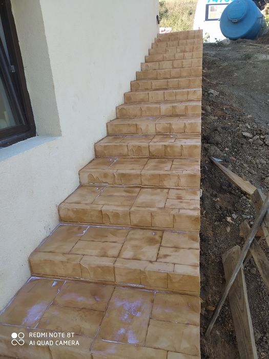 Beton amprentat.