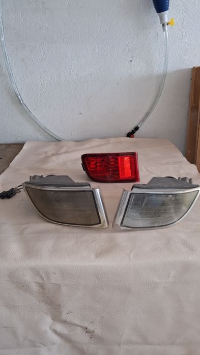 Противотуманки на тойота прада 120