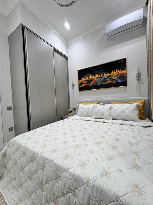 Уютная квартира с ремонтом в новостройке, Паркентский