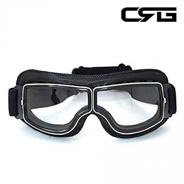 Очила за мотор мото чопър рокер маски с ластик нови