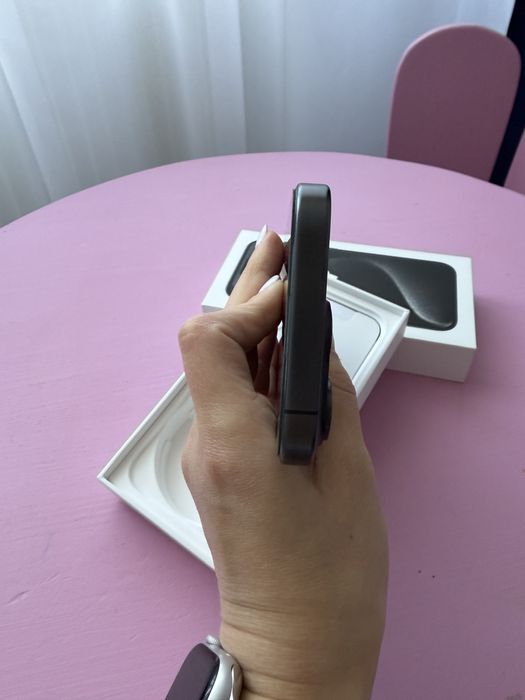 Iphone 15 Pro, 256 gb, black titanium