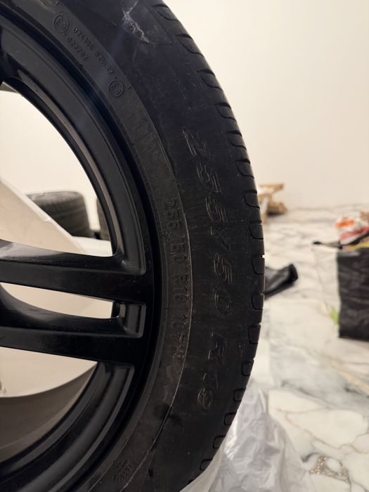 Vand jante BMW M R19 + anvelope  Pirelli 255/50 stare bună