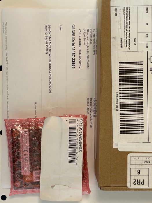 Placa de retea MARANTZ-DENON  wifi-bluetooth-ethernet