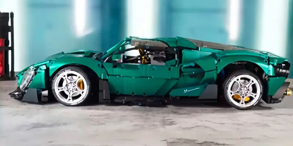 Aston Martin суперавтомобил конструктор тип Lego