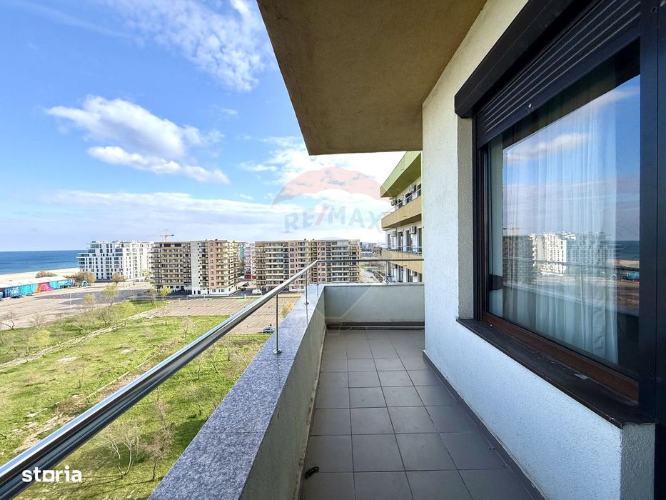 Apartament de 3 camere de vanzare vedere frontala la mare Mamaia