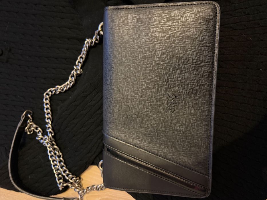 Дамска чанта Pinko - естествена кожа