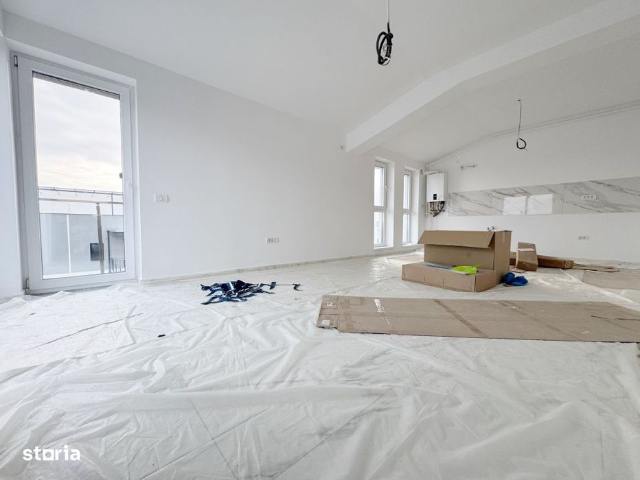 Penthouse 3 camere decomandat, 70mp utili, 30mp terasa, Giroc-Braytim — fotografia 2