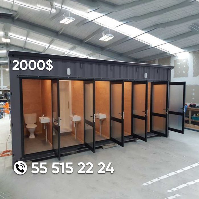 Konteyner & konteyner tualet, xojatxona