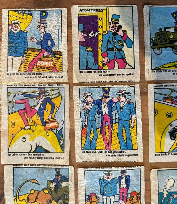 Картинки от дъвки Uncle Sam Americanа Comic Комикс