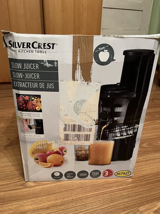 SilverCrest storcator lent suc fructe , legume