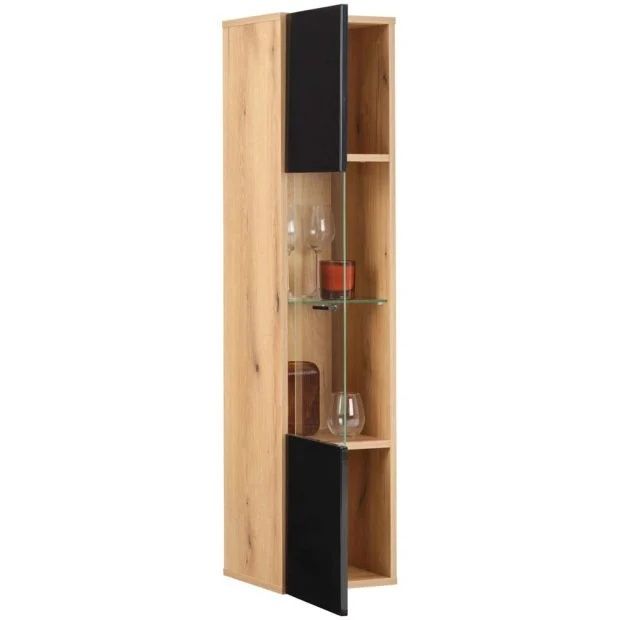 Стенна витрина в 2 цвята