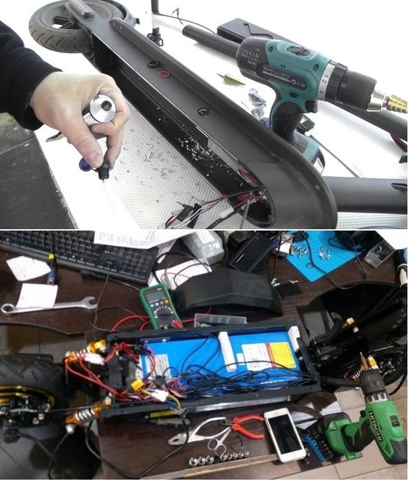 Ремонт электросамокатов