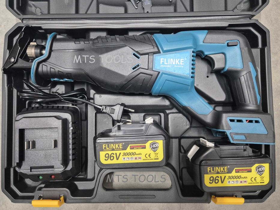 Fierastrau sabie cu 2 acumulatori, 96v 30000mAh