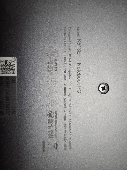 Dezmembrez laptop asus k513e