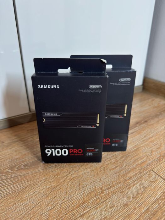 SSD Samsung 9100 PRO, 8TB, NVMe™ M.2 2280, PCI Express 5.0 x4 - SIGILAT NOU