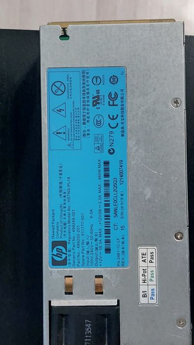 блок питания, кулер