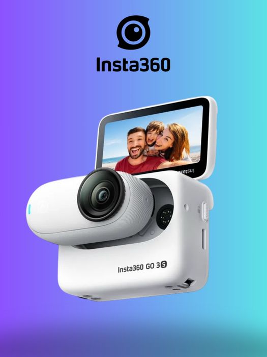 Insta 360 go 3s. Camera action. 128 gb. 4 k гарантия.