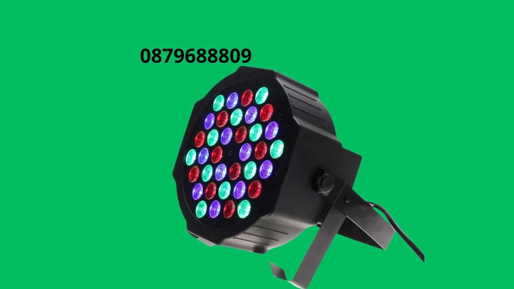 LED FLAT Par 36W Диско Лед Пар - RGBW - LED ефект DMX512