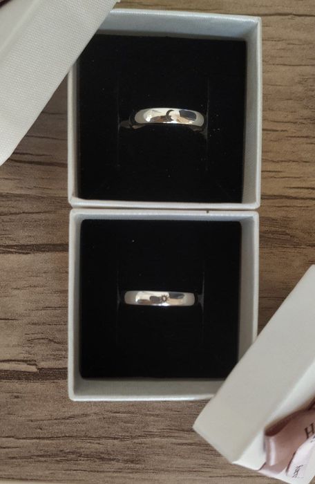 Обручальные кольца из серебра 925