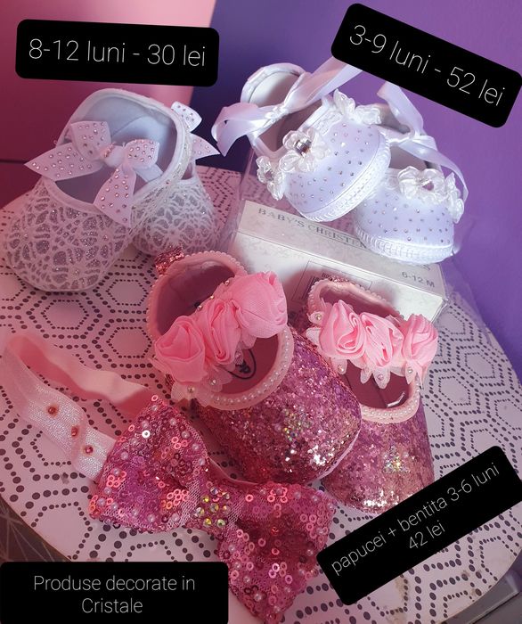 Papuci, suzete , biberoane bebelusi