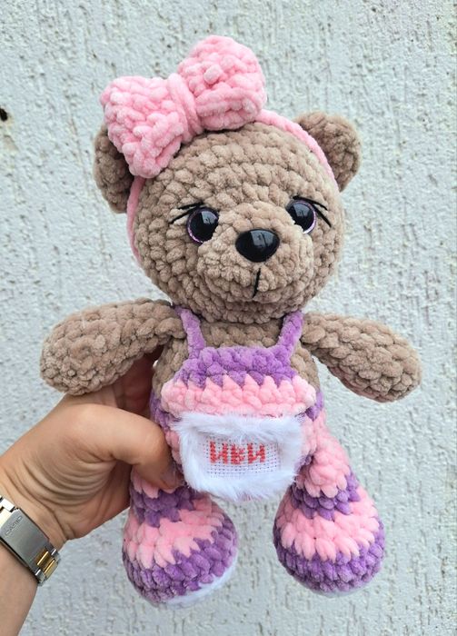 Плетено мече, амигуруми