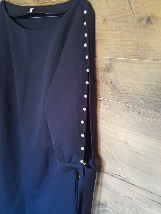 Rochie cocktail bleumarin