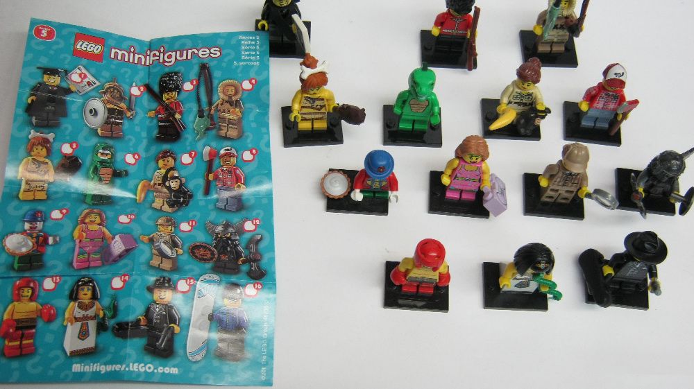 Figurine LEGO.seria 5.Dubluri ramase.