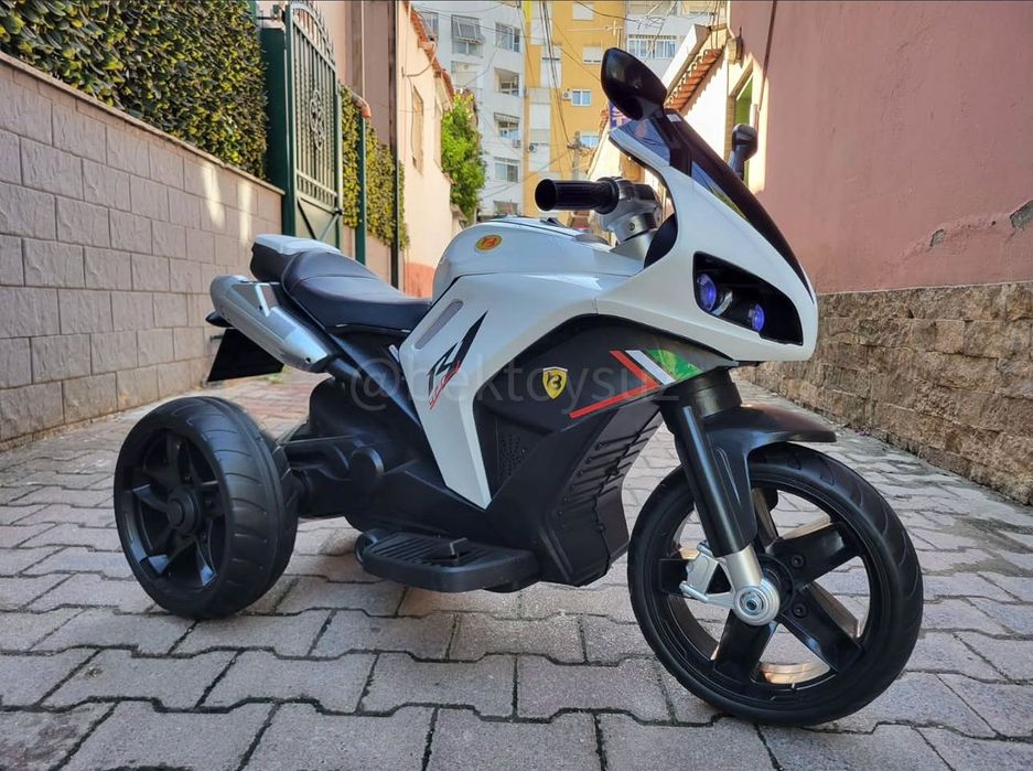 Детский мотоцикл Kawasaki Ninja 900S 12V с музыкой Bluetooth до 70кг