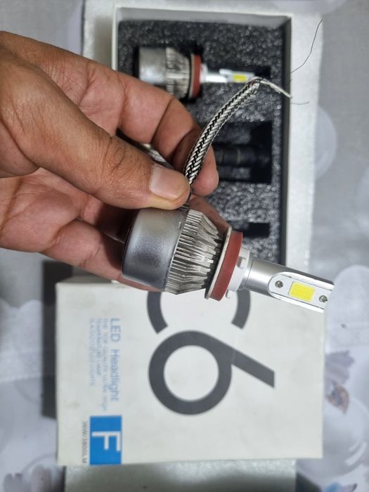 С6, led lampochka, C6 лед лампочка для фара авто