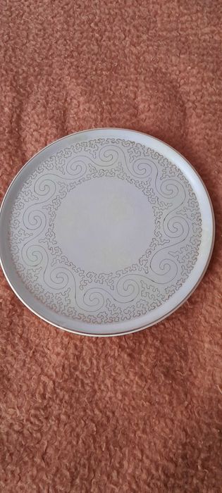 Platou,Sticla ,Pahare artizanat